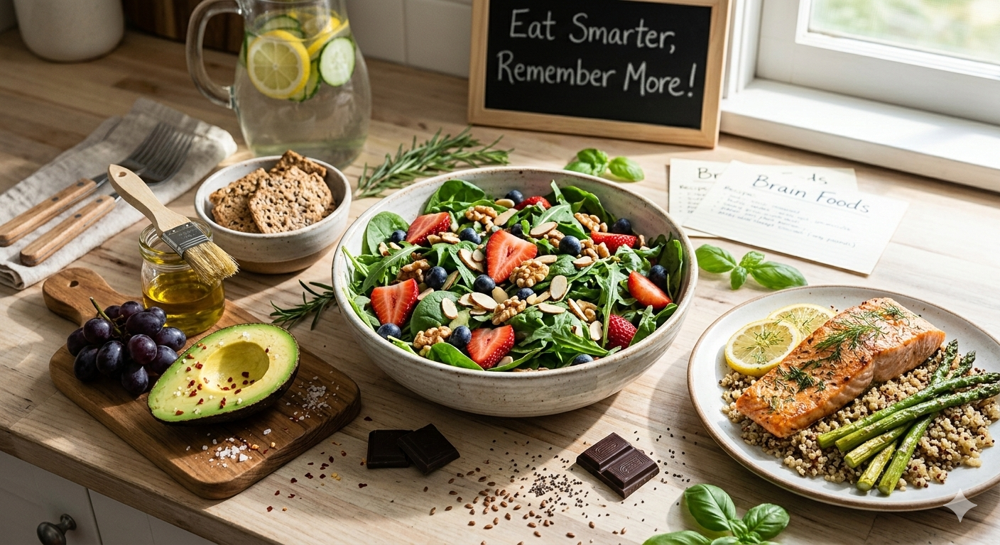 Healthy Foods for a Healthy Memory: What to Eat to Support Your Brain